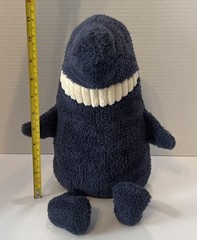 Jellycat London Retired Toothy Shark Stuffed Plush Animal 11” Cute Authentic
