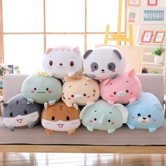 Panda Plush Animal, Cute Panda Plushie Cylindrical Body Pillow Gifts for , Va…