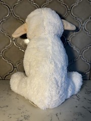 Silver One Plush Lamb Sheep 14 Inch Excellent Used Condition Free Shipping
