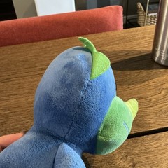 Skip Hop 10” Blue Dinosaur Plush Stuffed Animal Triceratops Soft