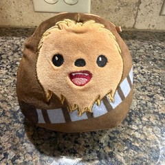 Squishmallows Star Wars Chewbacca 5 inch Plush Wookiee Kellytoy 867459 Brown