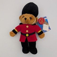 Keel Toys British Guard London Royal Guardsman Teddy Bear Plush 9″ Red Uniform
