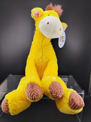 Giggle Scope Plush Yellow Giraffe Stuffed Animal Soft Toy