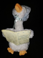 Mother Goose Nursery rhymes story Time Plush 14″ Talking Toy Cuddle Barn Read