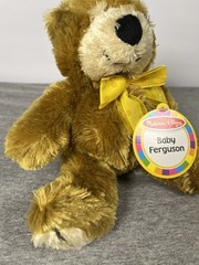 Melissa & Doug Baby Ferguson Tan Beige Brown Teddy Bear Stuffed Animal Plush Toy