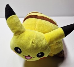 2010 Pokemon Center Pikachu Cushion Pillow Plush 16″ Folding Convertible NWOT