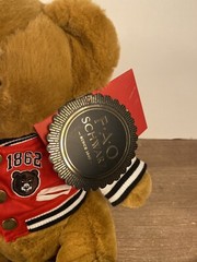 FAO Schwarz 1862 Varsity Jacket Teddy Bear NWT