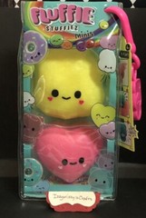 Fluffie Stuffiez Minis Plush Surprise Reveal Soft & Squishy 2 Pack Heart New