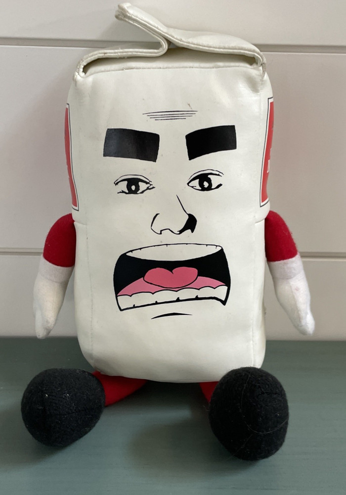ONE STOP TOY CO. SOFT VINYL PLUSH HOME FARMS VITAMIN D MILK CHARACTER DOLL 12”