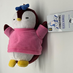 Lil Bow Pudgy Penguins Plush Buddy Pink Shirt Cute Soft Cuddly Toy