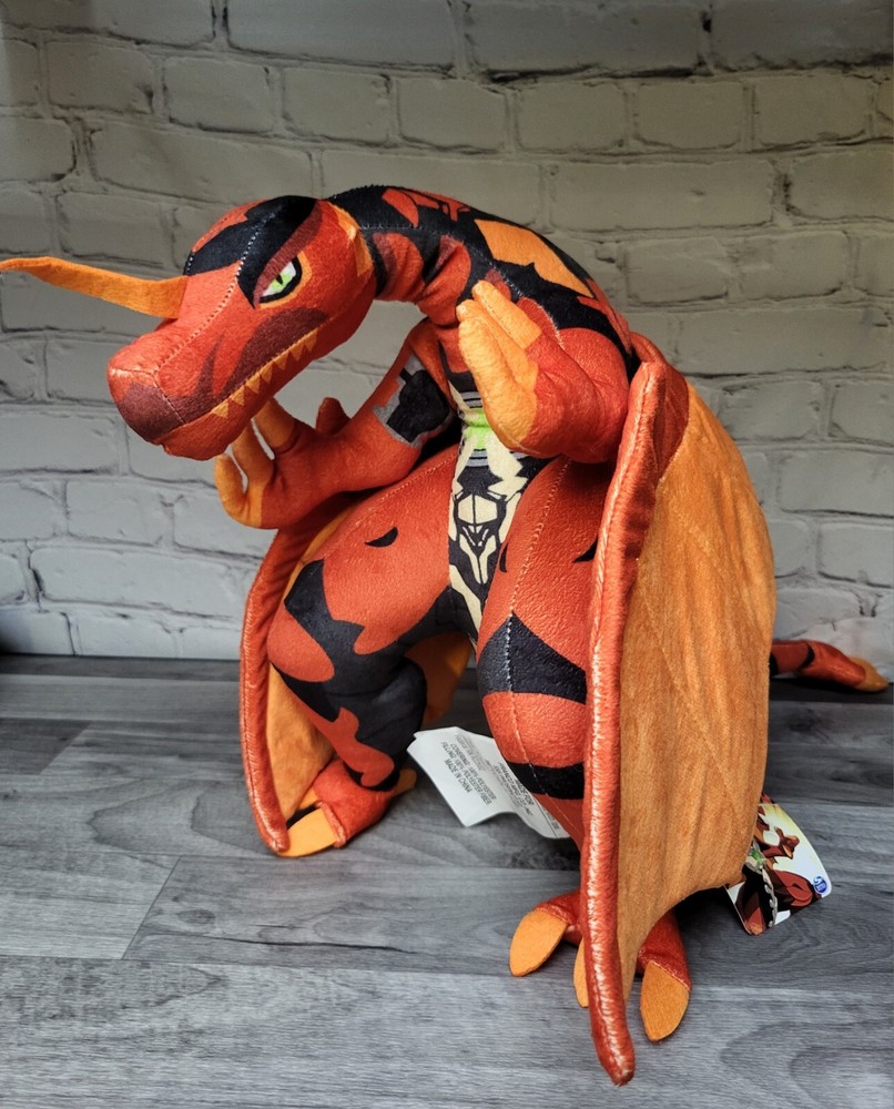 Spin Master 2019 Bakugan Dragon Dragonoid 16″ Pillow Plush NWT New RARE