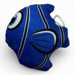 Classic Toy Co Blue Fish Plush Stuffed Animal Toy Soft Small Ocean Green 6″