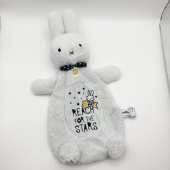 Douglas Miffy Bunny Reach For The Stars Blanket Plush Baby Toy Light Blue Lovey