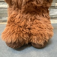 Hobby Lobby Highland Cow Plush Brown White Sunflower Large w/ Tags