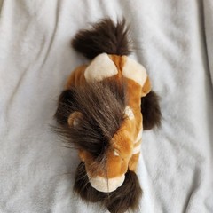 Toys R Us Animal Alley Clydesdale Horse Plush Brown Tan Stuffed 15 Inch EUC