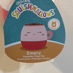 Squishmallows Emery 3” 3.5” Latte Coffee Espresso Dog Cat Toy BNWT