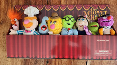 New in Box Vintage 2004 Sababa Toys The Muppet Show Mini Plush Set 8