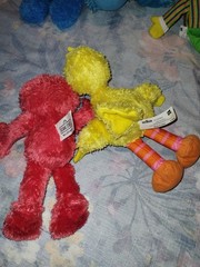 Sesame Street Plush Lot Of 8 – Cookie Monster Big Bird Elmo Ernie Bert Oscar