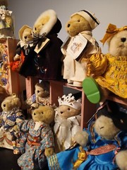 Lot of 15 Muffy Vanderbears Stuffed Animals in Various Costumes-a Precious Bunch