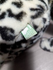 READ Vtg World Wildlife Fund 16″ Snow Leopard Plush Realistic Stuffed Animal