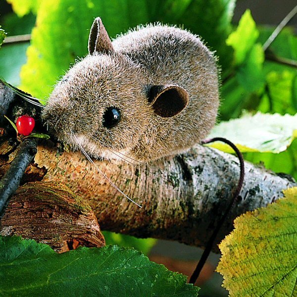 Forest Mouse by Kosen / Kösen – exquisite & collectable soft toy – 11cm – 3490