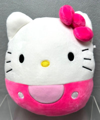 Squishmallow Hello Kitty & Friends Pink Dress Bow 10″ Plush Sanrio 2021 NO TAG
