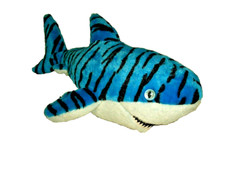 AURORA DESTINATION NATION BLUE & LIGHT BLUE TIGER SHARK PLUSH 16″ STUFFED ANIMAL
