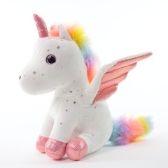 Sew Butiful 8″ Unicorn Stuffed Animal – Cute Plush Toy Gift for 3-8 Years Old…
