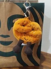 Jellycat Amuseable Pretzel Plush Bag Charm Soft Keychain Toy Gift – NWT 2026