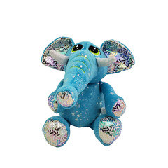 Redemption Plus Elephant Blue Silver Stars 10″ Plush Stuffed Animal Toy
