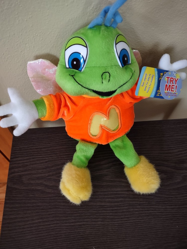 Standard Glow & Sing Night Light Lightning Bug Plush 2006 Works