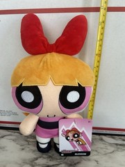 Cartoon Network The PowerPuff Girls Plush Rare Jazwares 8” Complete Set Lot.of 3