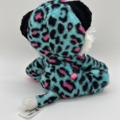 Zuru Plush Coco Surprise Otto Blue Pink Black Leopard Stuffed Animal Toy 6″