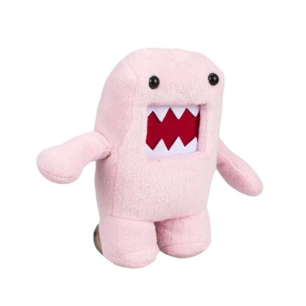20cm Pink Domo Kun Plush Toy – Soft Stuffed Doll Gift for Kids & Xmas