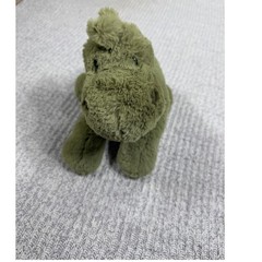 Jellycat Huggady Dino Plush Kids Small Green Dinosaur Stuffed Animal HUG2DINO