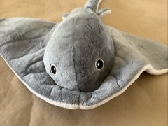 Eco Pals Nature Planet Plush Stingray 22 Inch From Nose To Tail