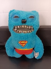 ICED OUT DC x Fugglers SUPERMAN Collectors Edition blue plush soft toy