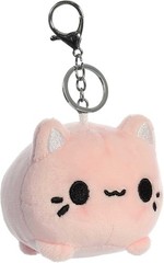 Delightful 3.5 Inch Peach Strawberry Meowchi Plush: Perfect Room Decor