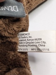 Demdaco Top Dog Chip the Chocolate Lab Plush Stuffed Animal Brown Puppy NWT
