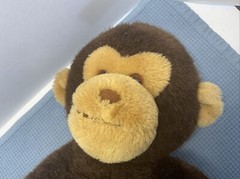Dakin Fun Farm Plush Dark Brown Monkey W/light Brown Hands And Feet, Made Korea
