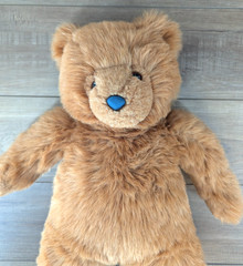 Vintage 1987 Gund for JCPenney Reddish Brown 23″ Teddy Plush Bear