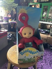 Potty mouth (RECALLED) Teletubbies Talking Po SPlush Small 1998 MPN 4045