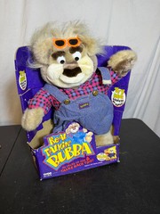 Vintage Tyco Real Talkin’ Bubba Plush Bear Toy w/ Box – New in Box