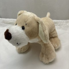 Tawny Pup Tan Brown White HM452 Ganz Webkinz Plush 10″ Lovey Toy No Code