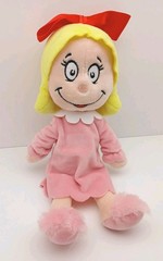 Aurora Dr. Seuss Grinch Cindy Lou Who 10.5″ Plush Doll Stuffed Animal Christmas