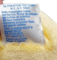 Carters Child Of Mine Little Angel Baby Rattle Plush Stuffed Animal Toy