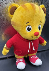 Daniel Tiger Talking Plush Stuffed Animal PBS Kids Works Watch Red Sneakers