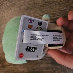 Star Wars MoodiVerse Grogu Plush Toy Mattel Baby Yoda Tongue Out Ages 3+ NWT