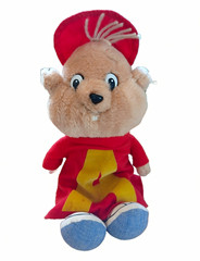 1983 Alvin and the Chipmunks Alvin Chipmunk Plush Doll