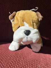 NEW Webkinz Ganz Bulldog HM126 Plush Stuffed Toy Animal New Sealed Code